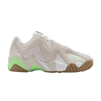 Pre-owned Reebok Kamikaze 2 Low 'chalk Neon Mint' In Cream