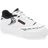 Reebok Kids' Club C Extra Sneaker In White