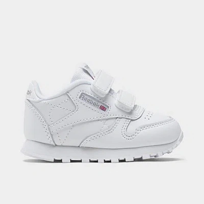 Reebok Babies'  Kids' Toddler Classic Leather Hook-and-loop Casual Shoes