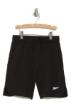 Reebok Performance Double-knit Shorts In Black