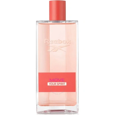Reebok Ladies Move Your Spirit Edt Spray 3.3 oz Fragrances 8436581945874 In Red   / Cherry / Pink