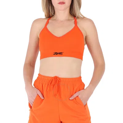 Reebok Ladies Ultima Orange Seamless Sports Bra