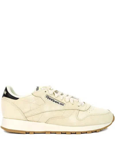 Reebok Leather Classic Trainers In Neutral