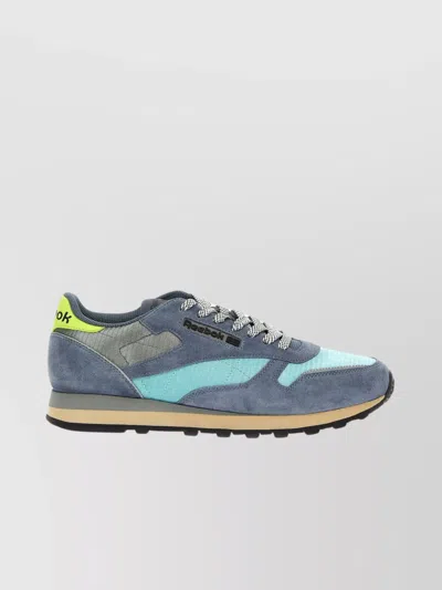 Reebok Leather Low-top Sneakers Mesh Panels In Multi