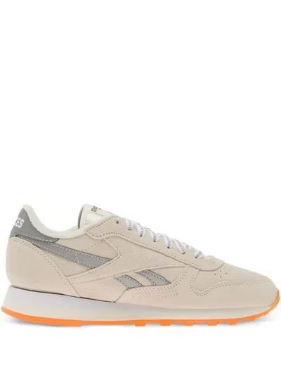 Reebok Leather Sneakers In Neutral