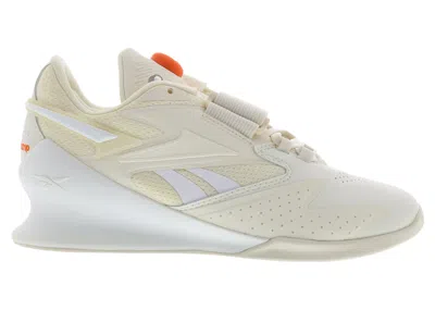 Pre-owned Reebok Legacy Lifter Iii White (women's) Sneakers In Classic White/footwear White/smash Orange
