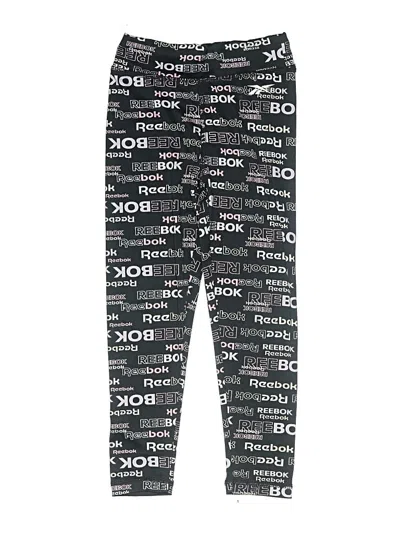 Pre-owned Reebok Kids' Leggings In Black
