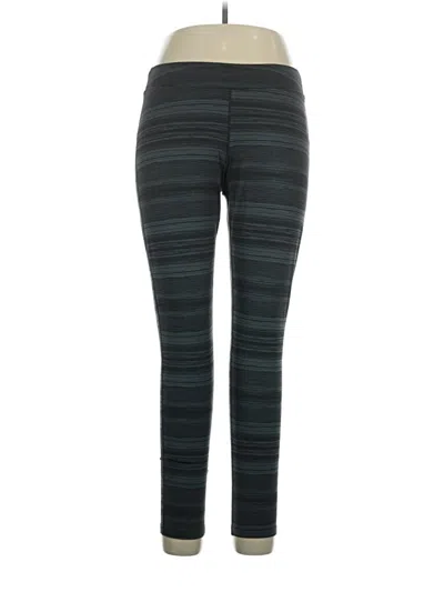 Pre-owned Reebok Leggings In Black