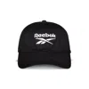 Reebok Logo Cap In Black
