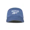 Reebok Logo Cap In Blue