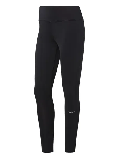 Reebok Logo-detail Leggings In Black