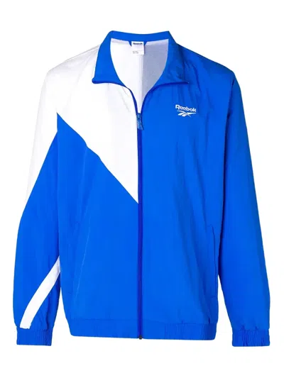 Reebok Logo Jacket In Blue
