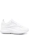 Reebok Logo-patch Low-top Sneakers In White