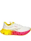 Reebok Floatzig 1 Chalk And Atomic Pink Mesh Sneakers In White