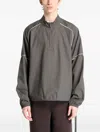Reebok Logo-print Track Jacket In Gray