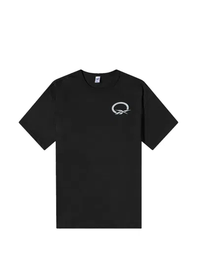 Reebok Logo T-shirt In Black