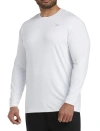 Reebok Long Sleeve Base Layer Top In White