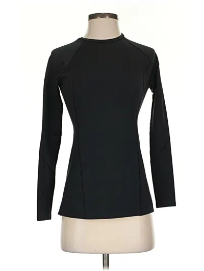 Pre-owned Reebok Long Sleeve T-shirt In Black