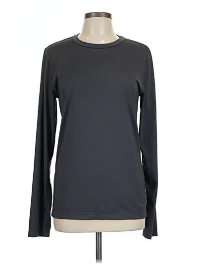 Pre-owned Reebok Long Sleeve T-shirt In Gray