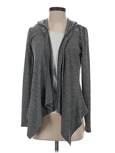 Pre-owned Reebok Long Sleeve T-shirt In Gray