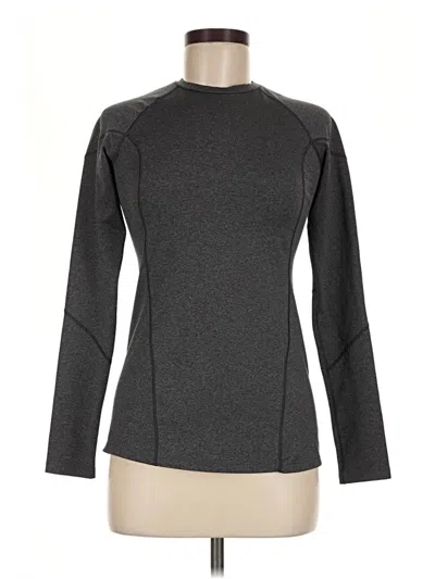 Pre-owned Reebok Long Sleeve T-shirt In Gray
