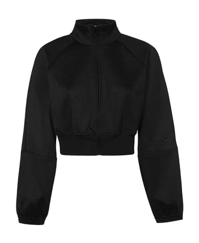 Reebok Long-sleeved Casual Jacket In Black