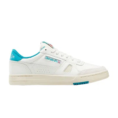 Pre-owned Reebok Lt Court 'chalk Seaport Teal' | White | Men's Size 8