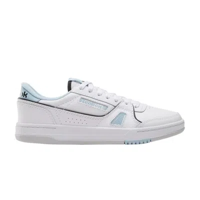 Pre-owned Reebok Lt Court 'soft Blue Black' In White