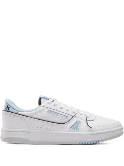 Reebok Lt Court "white/soft Blue" Sneakers