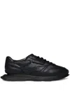 Reebok Ltd Classic Ltd Lace-up Leather Sneakers In Black