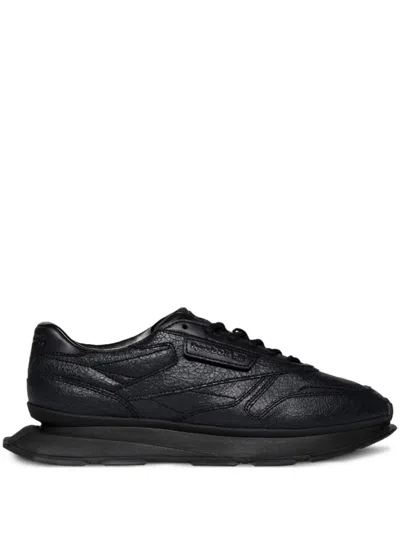 Reebok Ltd Classic Ltd Lace-up Leather Sneakers In Black