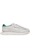 Reebok Ltd Classic Ltd Lace-up Leather Sneakers In Grey