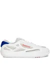 Reebok Ltd Club C Logo-patch Sneakers In White