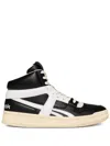Reebok Ltd Logo-patch Leather Sneakers In Black