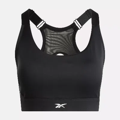 Reebok Id Train High-support Bra In Black