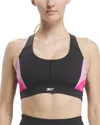 Reebok Women's Lux Racer Colorblock Bra