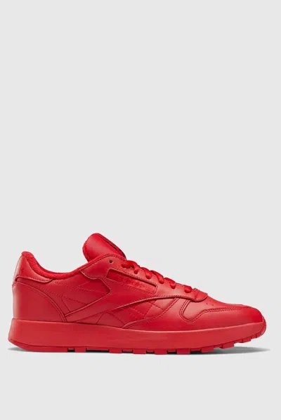 Pre-owned Reebok Maison Margiela Project 0 Classic Leather Tabi Cl Vector Red H04866