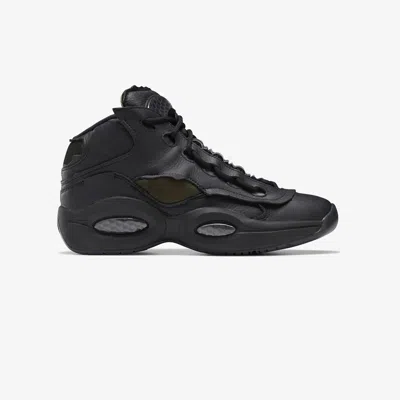Pre-owned Reebok Maison Margiela Question Mid Memory Of Black Gw5001 In White
