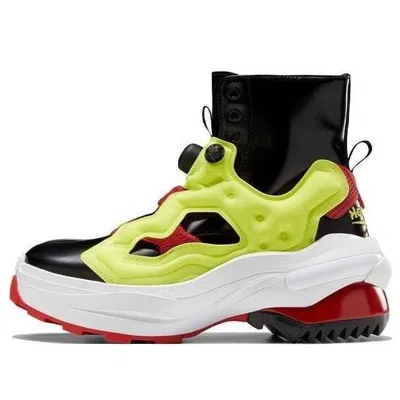 Reebok Maison Margiela X Instapump Fury Tabi 'black Yellow Red'