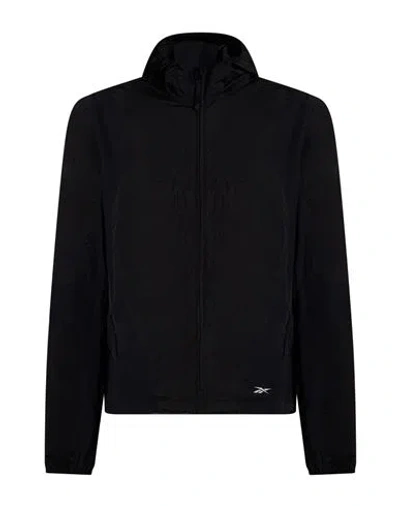 Reebok Man Jacket Black Size L Polyamide