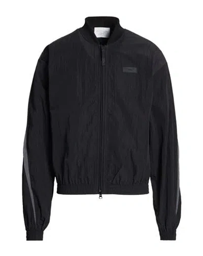 Reebok Man Jacket Black Size S Polyamide