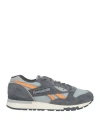 Reebok Man Sneakers Grey Size 8 Soft Leather, Textile Fibers In Grey
