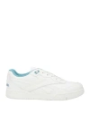 Reebok Man Sneakers White Size 11.5 Leather In White