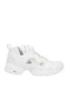 Reebok Man Sneakers White Size 5 Textile Fibers In White