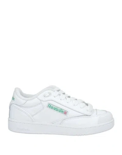 Reebok Man Sneakers White Size 6.5 Leather