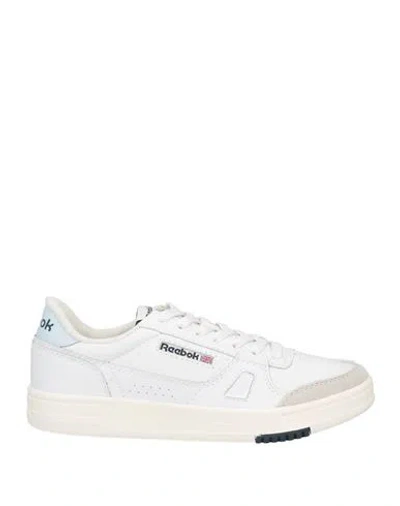Reebok Man Sneakers White Size 9 Leather