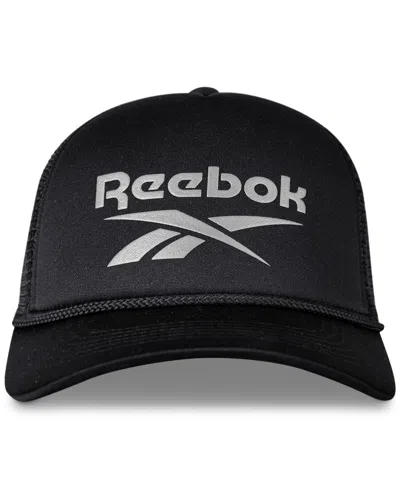 REEBOK MEN'S AERO DELUXE FIVE-PANEL TRUCKER CAP