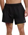 Reebok Men's Athlete Hype Lined Shorts In Black