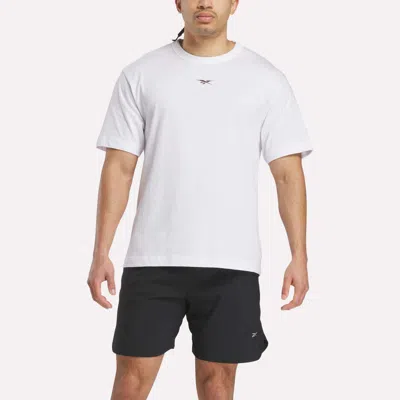 Reebok Men's Athlete Speed Logo T-shirt In White