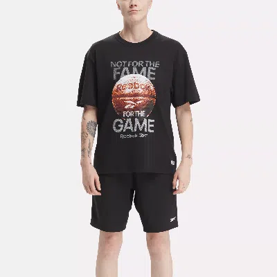 Reebok Men's Basketball Fame T-shirt In Black